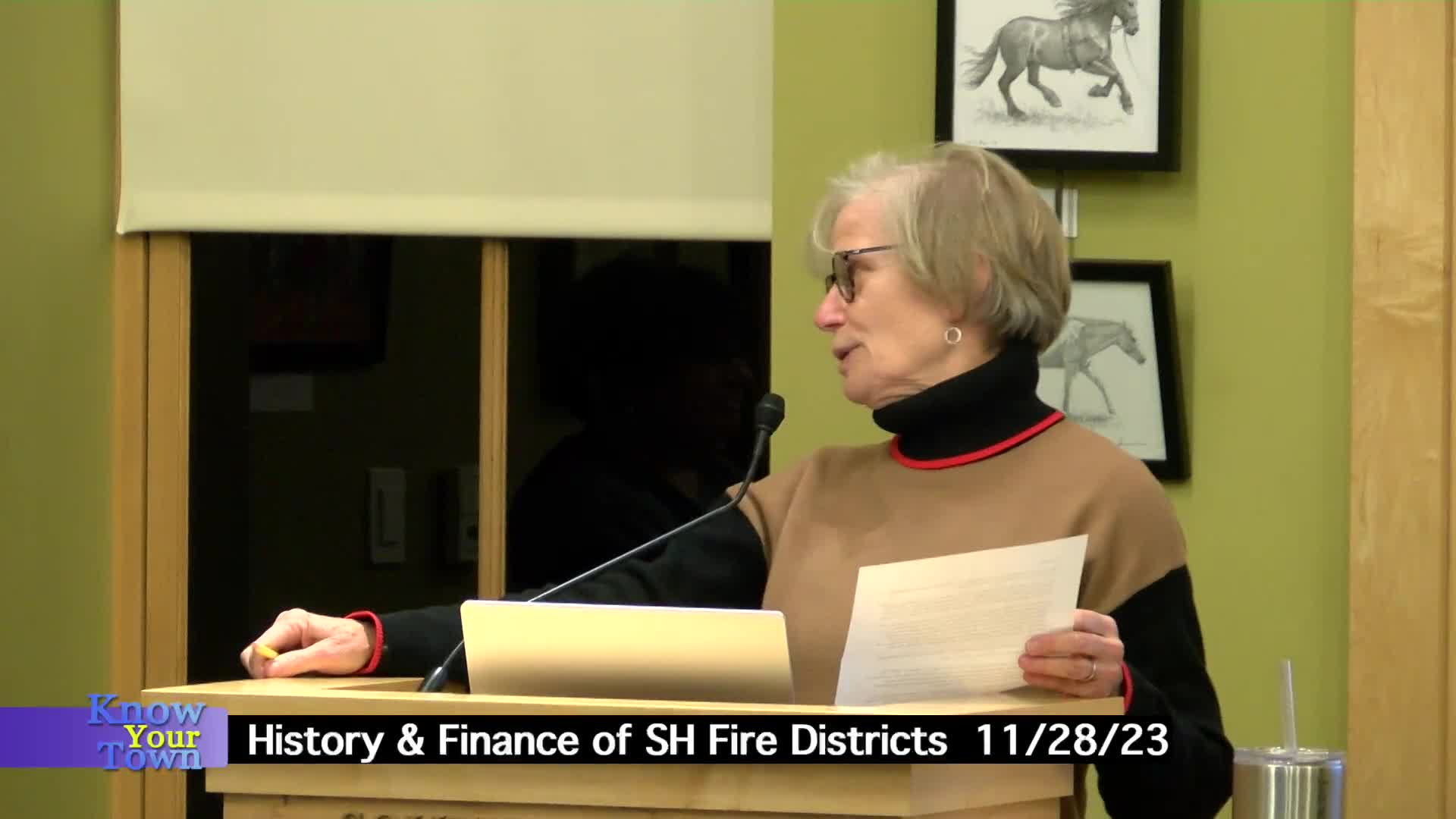 KYT: History & Finance of SH Fire Districts 11/28/2023
