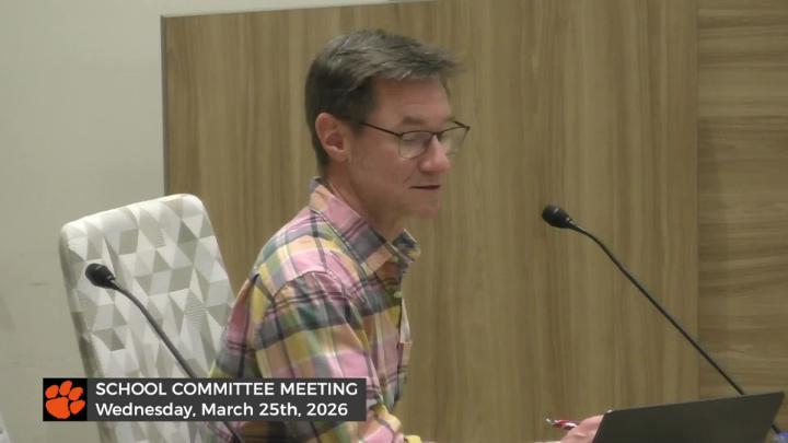 Thumbnail image for School Committee: 03/25/2026