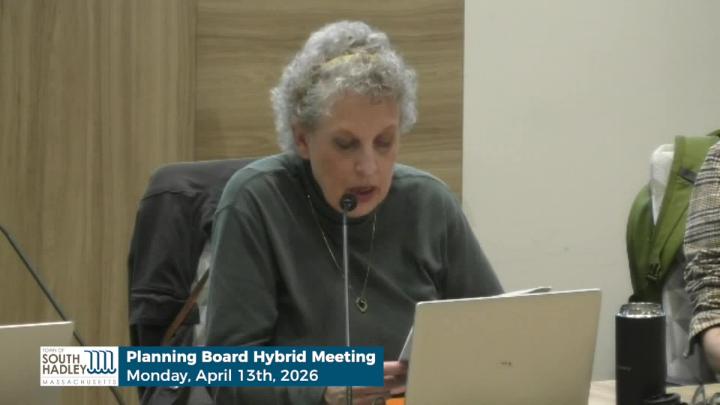 Thumbnail image for Planning Board: 04/13/2026